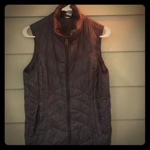 Women’s Black Athletic Winter Vest